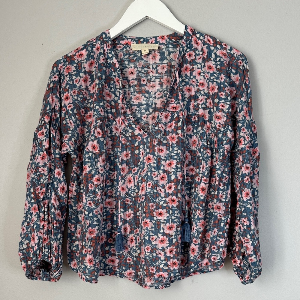 Floral Women's Top - Multicolor